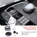 New Arrival Crystal Gear Shift Knob Set for BMW I3 I4 IX3 IX4 X7 New 3 Series G20 Car Accessories 2023 Auto Gear Selector - Image 5
