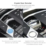 New Arrival Crystal Gear Shift Knob Set for BMW I3 I4 IX3 IX4 X7 New 3 Series G20 Car Accessories 2023 Auto Gear Selector - Image 4
