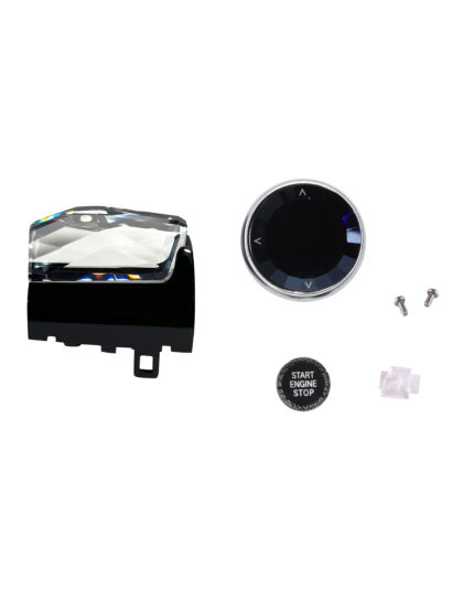 New Arrival Crystal Gear Shift Knob Set for BMW I3 I4 IX3 IX4 X7 New 3 Series G20 Car Accessories 2023 Auto Gear Selector